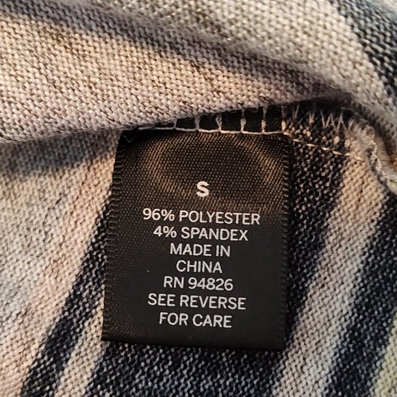 Db Sunday cinchable cowl neck striped sweater, excellent condition, size S - Picture 4 of 4